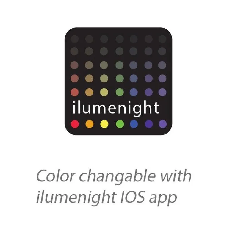Tube Architectural Color Changing Flush Mount