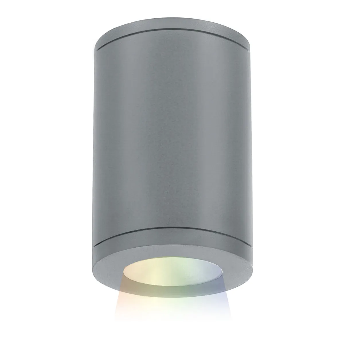 Tube Architectural Color Changing Flush Mount