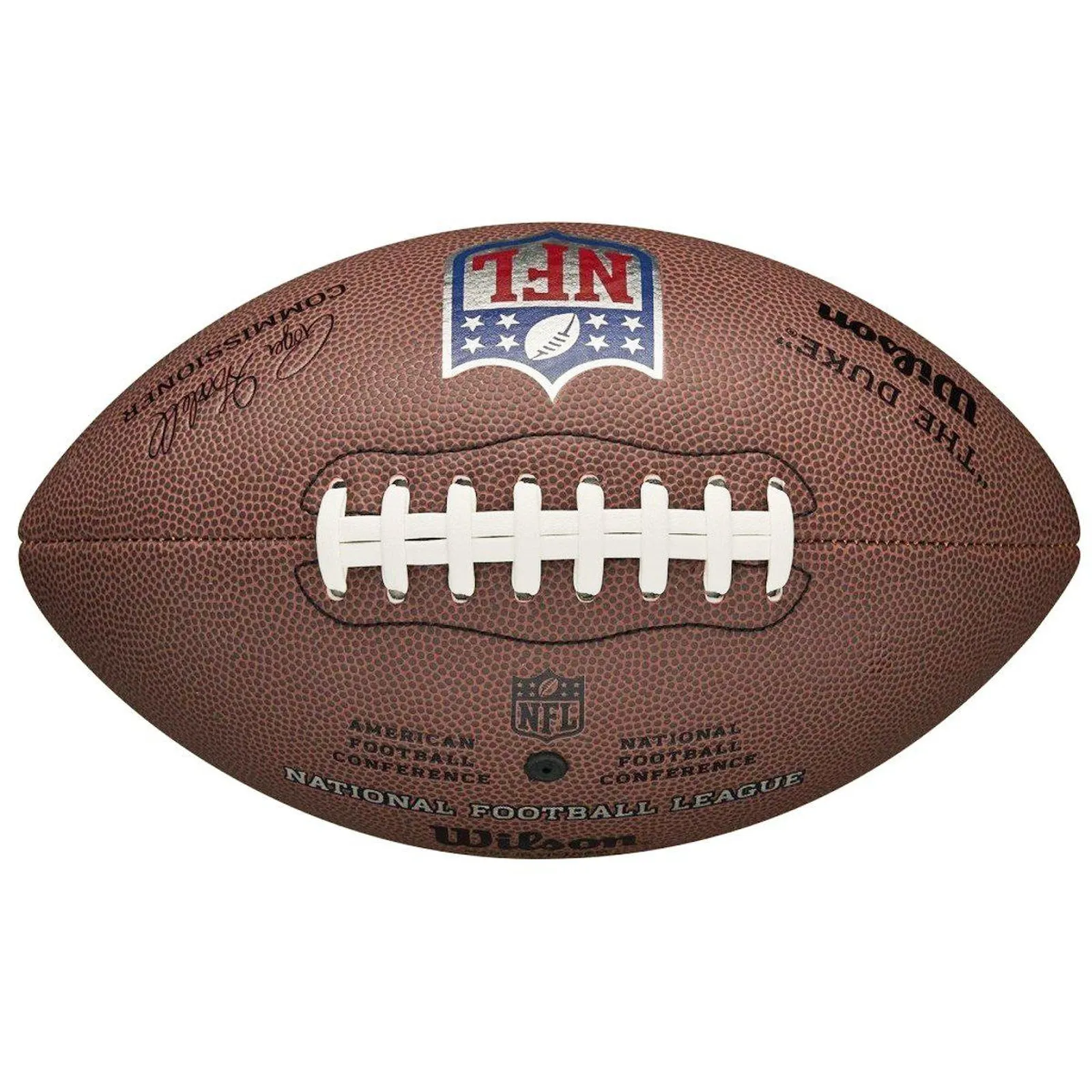 Wilson Duke Replica NFL Football Gridiron Ball Silver