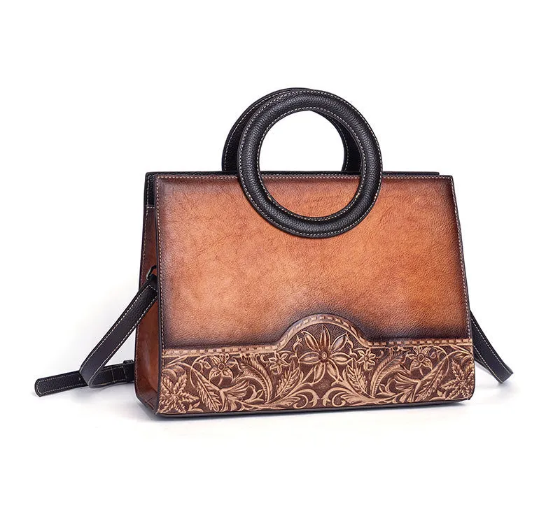 Women's Over The Shoulder Purse Top Handle Handbag