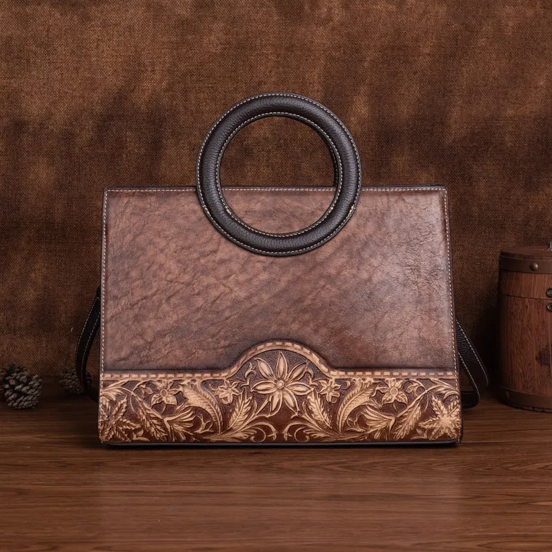 Women's Over The Shoulder Purse Top Handle Handbag