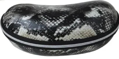 XL Snakeskin Zipper Hard Case Three Colors